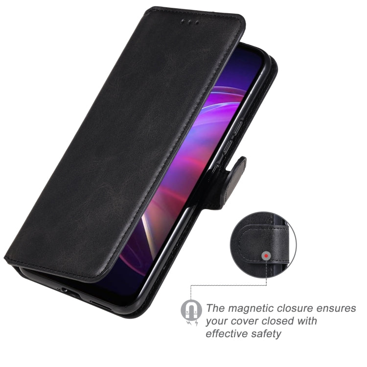 Classic Calf Texture PU + TPU Horizontal Flip Leather Case with Holder & Card Slots & Wallet For vivo V21