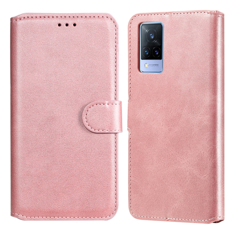 Classic Calf Texture PU + TPU Horizontal Flip Leather Case with Holder & Card Slots & Wallet For vivo V21