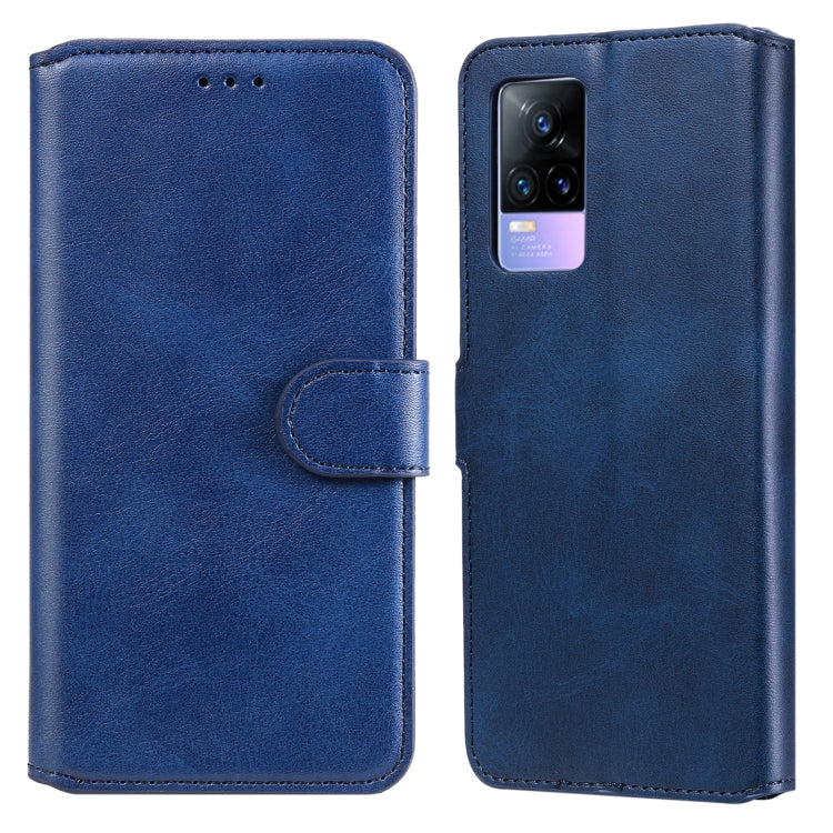 Classic Calf Texture PU + TPU Horizontal Flip Leather Case with Holder & Card Slots & Wallet For vivo V21e