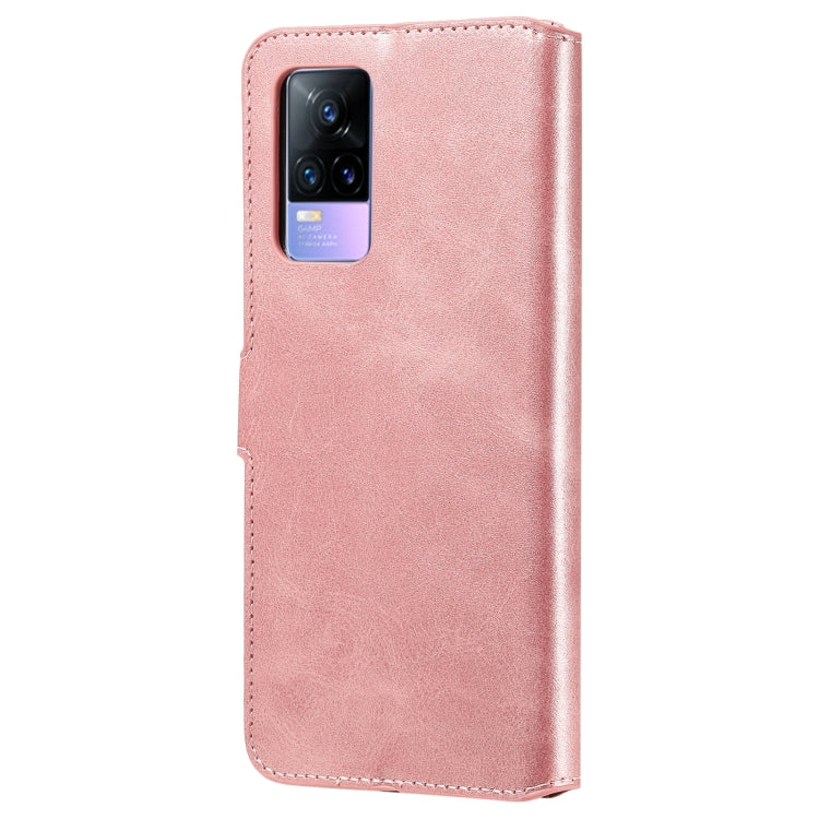 Classic Calf Texture PU + TPU Horizontal Flip Leather Case with Holder & Card Slots & Wallet For vivo V21e
