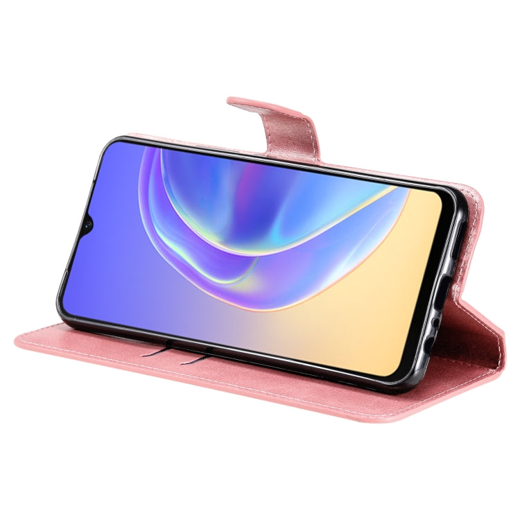 Classic Calf Texture PU + TPU Horizontal Flip Leather Case with Holder & Card Slots & Wallet For vivo V21e