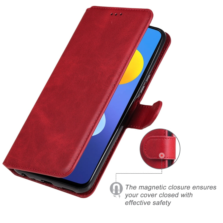 Classic Calf Texture PU + TPU Horizontal Flip Leather Case with Holder & Card Slots & Wallet For vivo Y72 5G