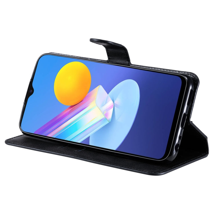 Classic Calf Texture PU + TPU Horizontal Flip Leather Case with Holder & Card Slots & Wallet For vivo Y72 5G