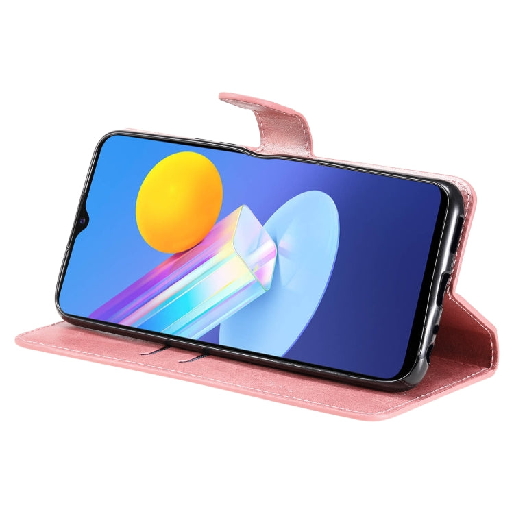 Classic Calf Texture PU + TPU Horizontal Flip Leather Case with Holder & Card Slots & Wallet For vivo Y72 5G