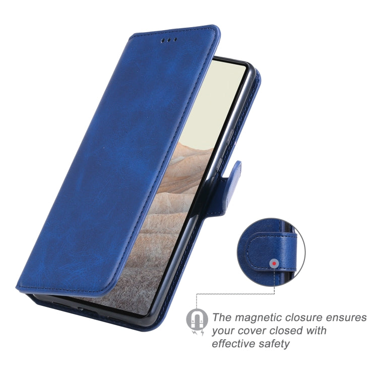 Classic Calf Texture PU + TPU Horizontal Flip Leather Case with Holder & Card Slots & Wallet For Google Pixel 6