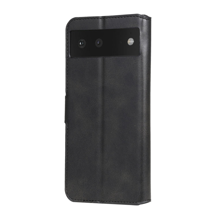 Classic Calf Texture PU + TPU Horizontal Flip Leather Case with Holder & Card Slots & Wallet For Google Pixel 6