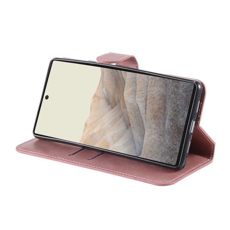Classic Calf Texture PU + TPU Horizontal Flip Leather Case with Holder & Card Slots & Wallet For Google Pixel 6