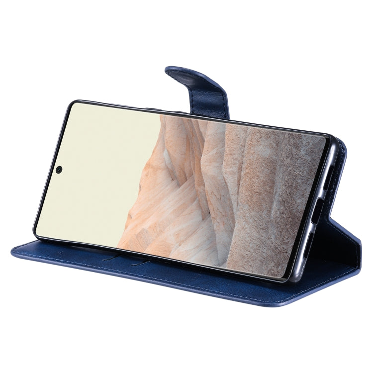 Classic Calf Texture PU + TPU Horizontal Flip Leather Case with Holder & Card Slots & Wallet For Google Pixel 6 Pro