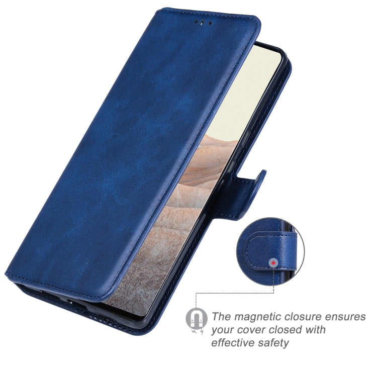 Classic Calf Texture PU + TPU Horizontal Flip Leather Case with Holder & Card Slots & Wallet For Google Pixel 6 Pro