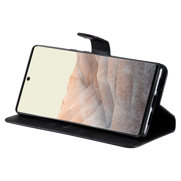 Classic Calf Texture PU + TPU Horizontal Flip Leather Case with Holder & Card Slots & Wallet For Google Pixel 6 Pro