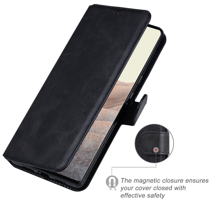 Classic Calf Texture PU + TPU Horizontal Flip Leather Case with Holder & Card Slots & Wallet For Google Pixel 6 Pro