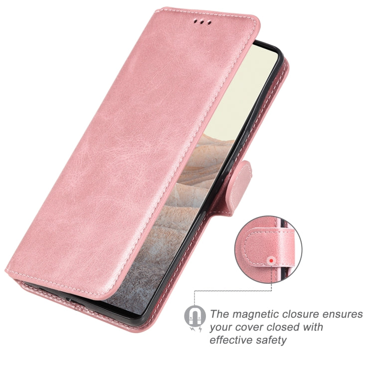 Classic Calf Texture PU + TPU Horizontal Flip Leather Case with Holder & Card Slots & Wallet For Google Pixel 6 Pro