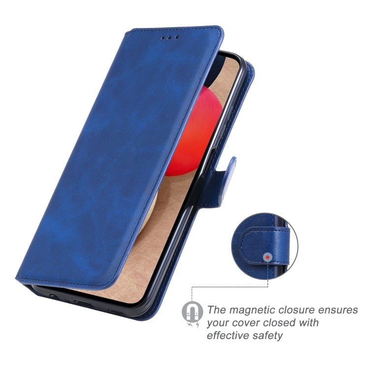 For Samsung Galaxy A03s 166mm Classic Calf Texture PU + TPU Horizontal Flip Leather Case with Holder & Card Slots & Wallet