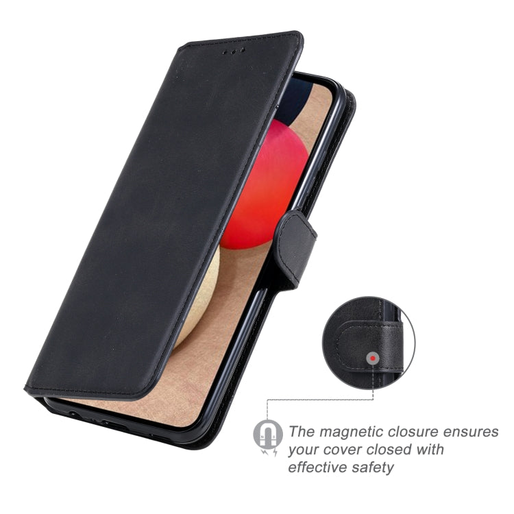 For Samsung Galaxy A03s 166mm Classic Calf Texture PU + TPU Horizontal Flip Leather Case with Holder & Card Slots & Wallet