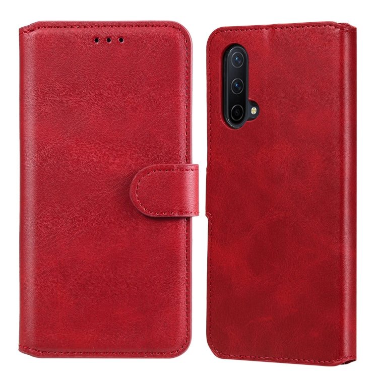 Classic Calf Texture PU + TPU Horizontal Flip Leather Case with Holder & Card Slots & Wallet For OnePlus Nord CE 5G