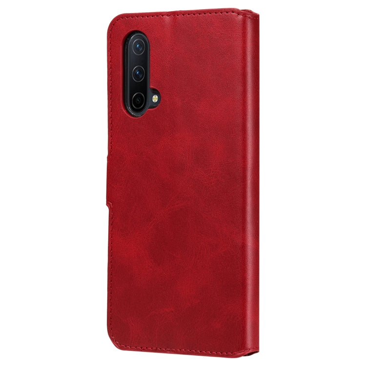 Classic Calf Texture PU + TPU Horizontal Flip Leather Case with Holder & Card Slots & Wallet For OnePlus Nord CE 5G