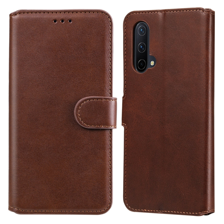 Classic Calf Texture PU + TPU Horizontal Flip Leather Case with Holder & Card Slots & Wallet For OnePlus Nord CE 5G