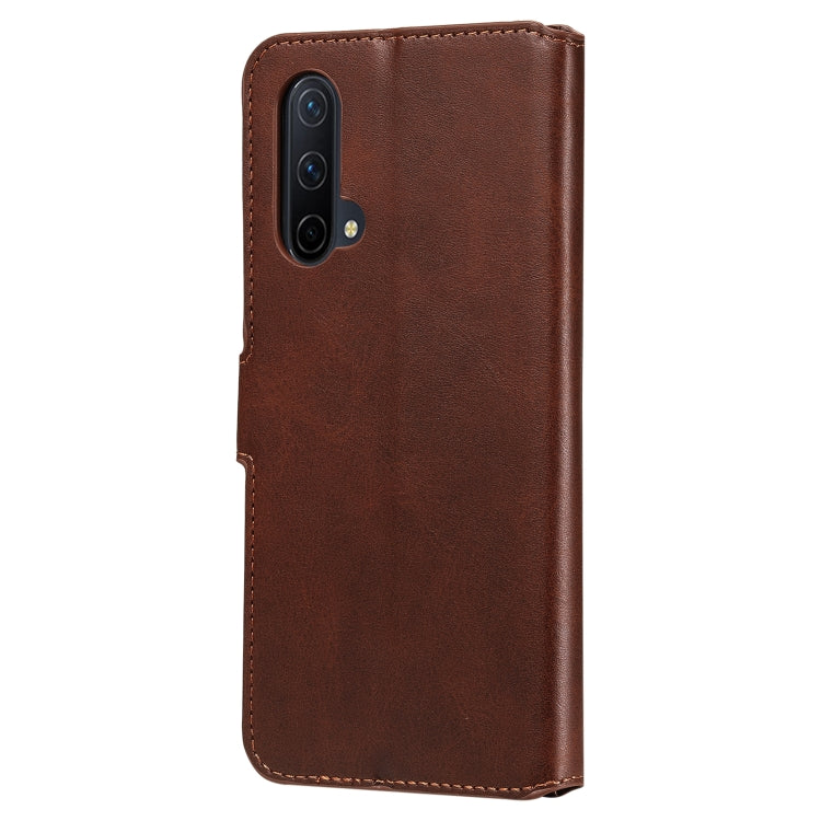 Classic Calf Texture PU + TPU Horizontal Flip Leather Case with Holder & Card Slots & Wallet For OnePlus Nord CE 5G