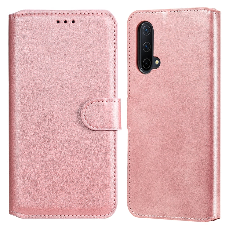 Classic Calf Texture PU + TPU Horizontal Flip Leather Case with Holder & Card Slots & Wallet For OnePlus Nord CE 5G