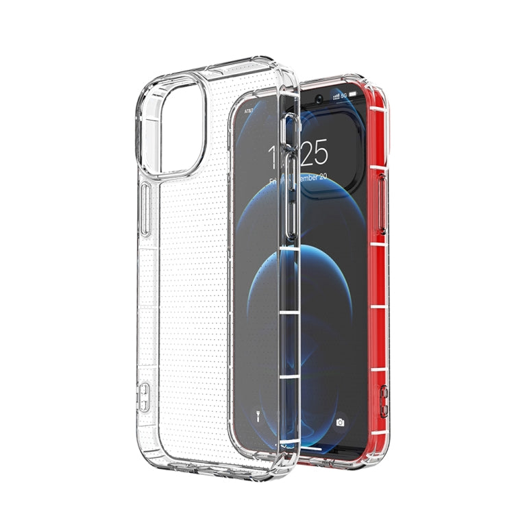 For iPhone 13 mini Airbag Four-Corner Full Coverage Shockproof TPU Case (Transparent)