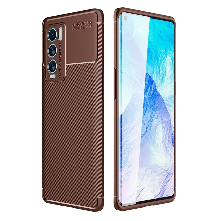 For OPPO Realme GT Explorer Master Carbon Fiber Texture Shockproof TPU Case