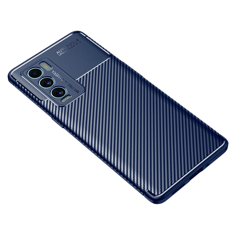 For OPPO Realme GT Explorer Master Carbon Fiber Texture Shockproof TPU Case