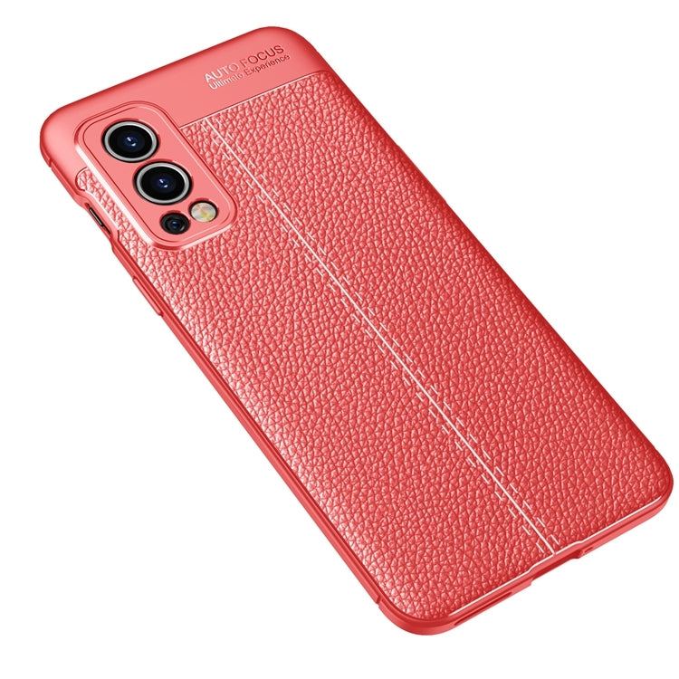 For OnePlus Nord 2 5G Litchi Texture TPU Shockproof Case