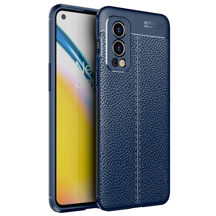 For OnePlus Nord 2 5G Litchi Texture TPU Shockproof Case