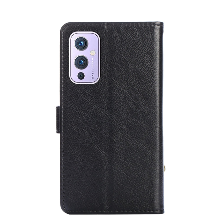 Zipper Bag PU + TPU Horizontal Flip Leather Case with Holder & Card Slot & Wallet & Lanyard For OnePlus 9