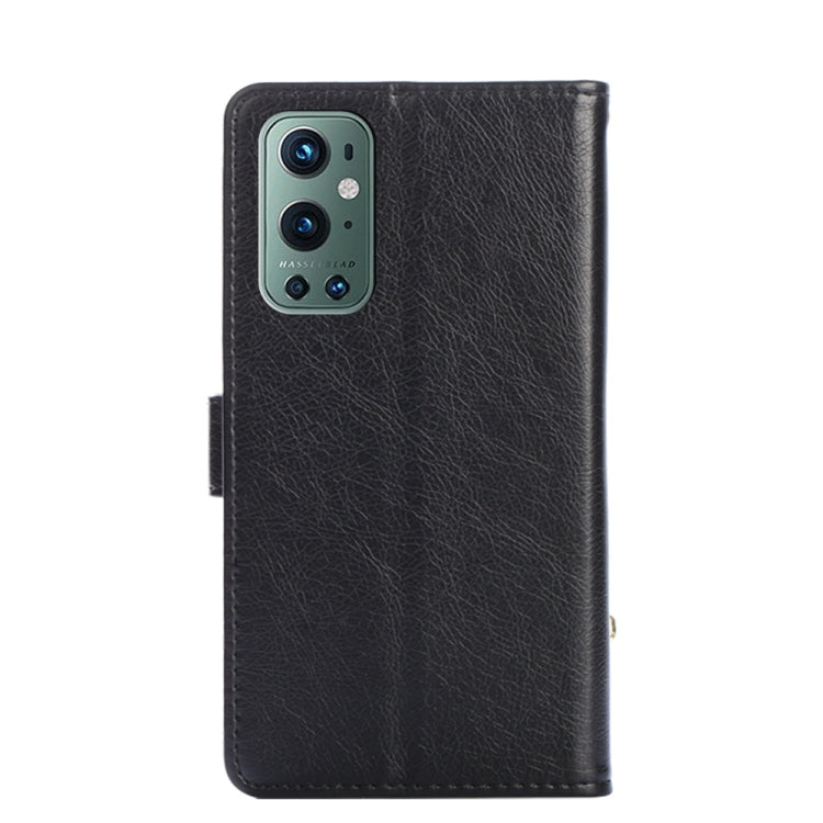 Zipper Bag PU + TPU Horizontal Flip Leather Case with Holder & Card Slot & Wallet & Lanyard For OnePlus 9 Pro
