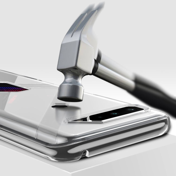 For Asus ROG Phone 5 Transparent PC Shockproof Protective Case