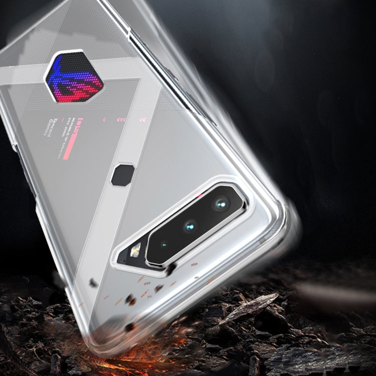 For Asus ROG Phone 5 Transparent PC Shockproof Protective Case