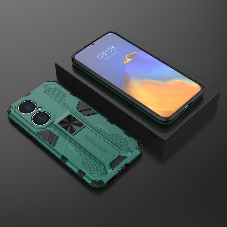 For Huawei P50 Supersonic PC + TPU Shock-proof Protective Case with Holder