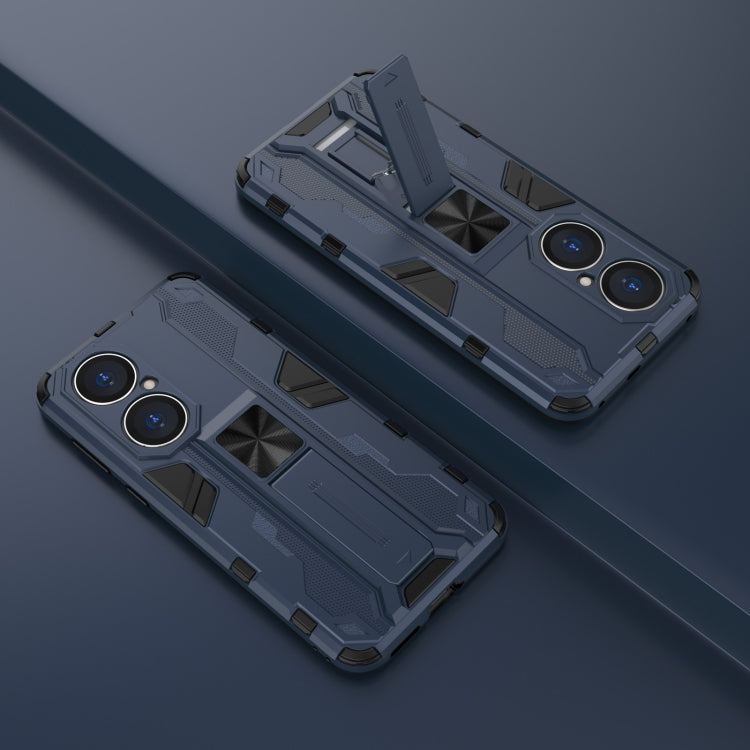 For Huawei P50 Supersonic PC + TPU Shock-proof Protective Case with Holder