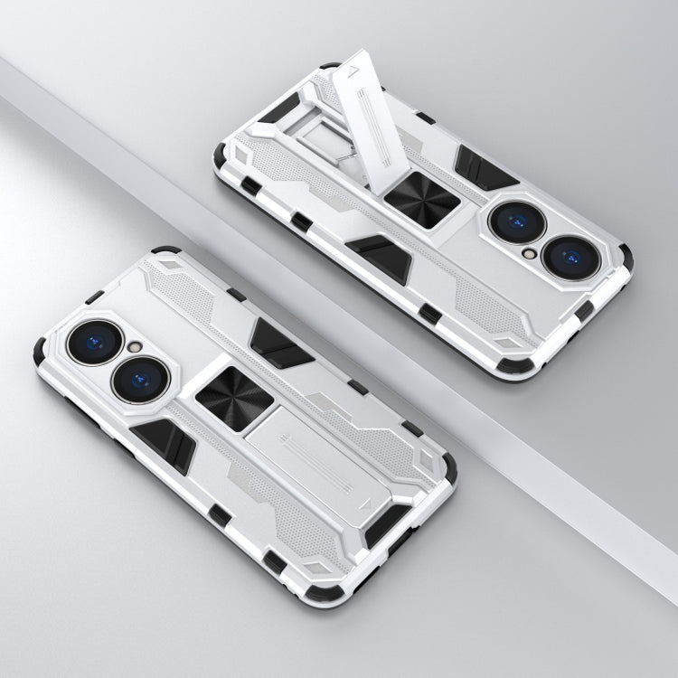 For Huawei P50 Supersonic PC + TPU Shock-proof Protective Case with Holder