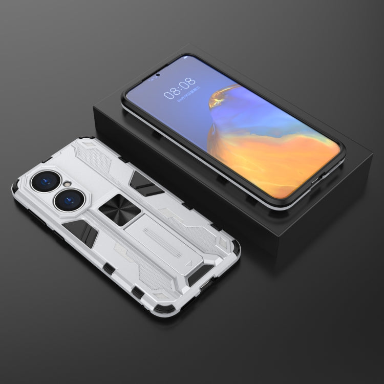 For Huawei P50 Supersonic PC + TPU Shock-proof Protective Case with Holder