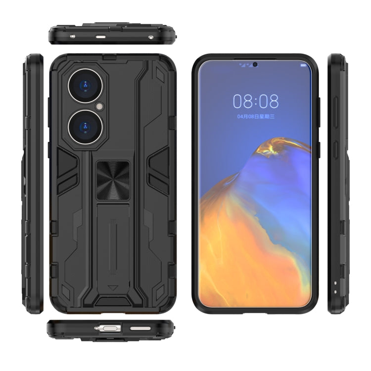 For Huawei P50 Supersonic PC + TPU Shock-proof Protective Case with Holder