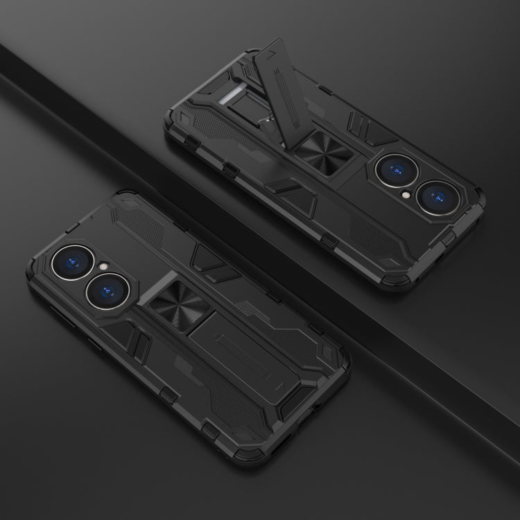 For Huawei P50 Supersonic PC + TPU Shock-proof Protective Case with Holder