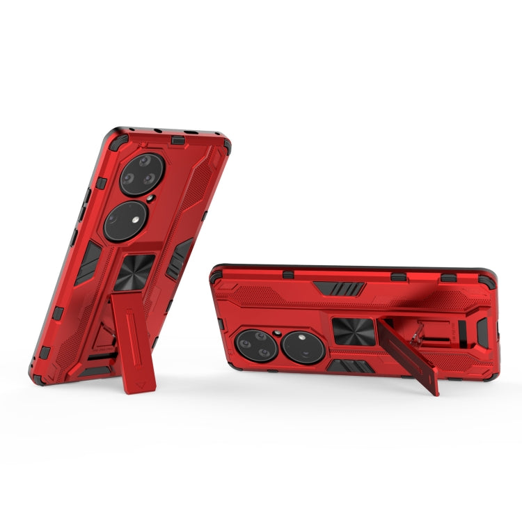 For Huawei P50 Pro Supersonic PC + TPU Shock-proof Protective Case with Holder