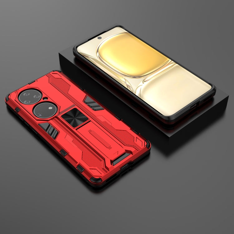 For Huawei P50 Pro Supersonic PC + TPU Shock-proof Protective Case with Holder