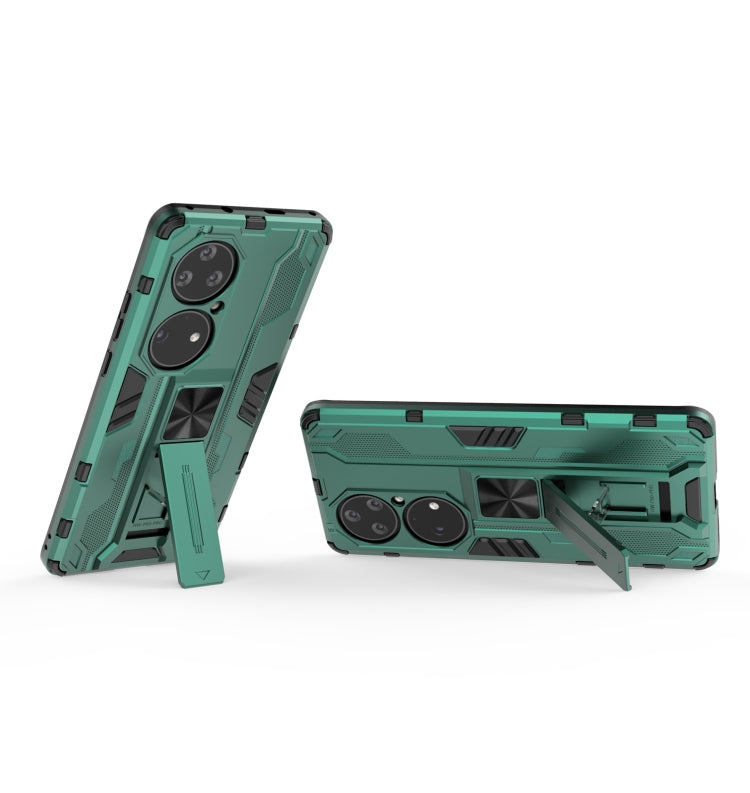 For Huawei P50 Pro Supersonic PC + TPU Shock-proof Protective Case with Holder