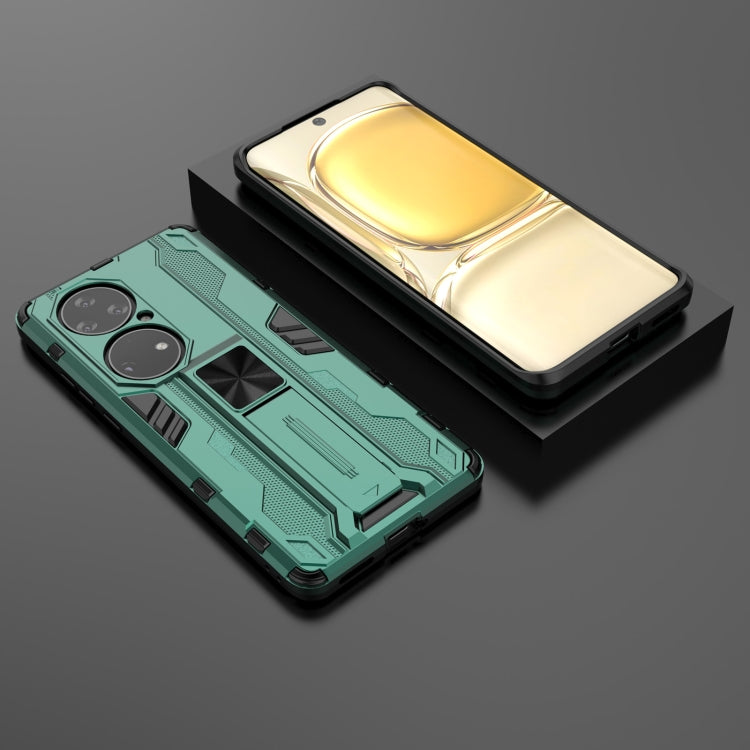 For Huawei P50 Pro Supersonic PC + TPU Shock-proof Protective Case with Holder