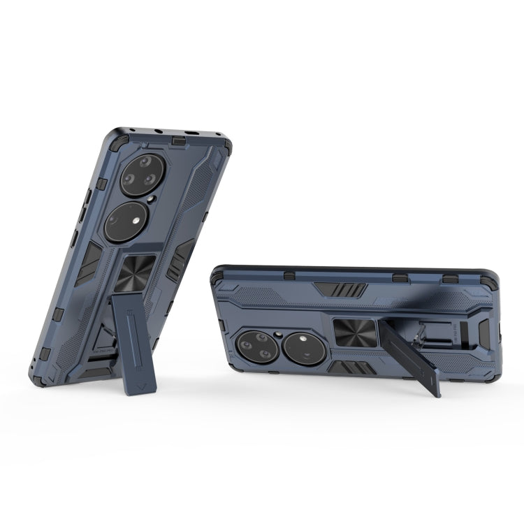 For Huawei P50 Pro Supersonic PC + TPU Shock-proof Protective Case with Holder
