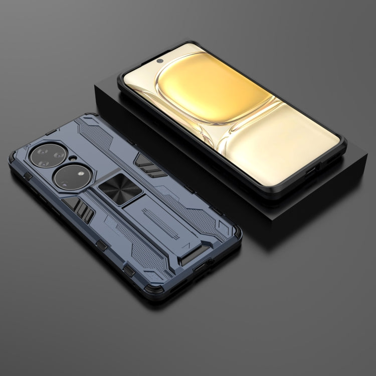For Huawei P50 Pro Supersonic PC + TPU Shock-proof Protective Case with Holder