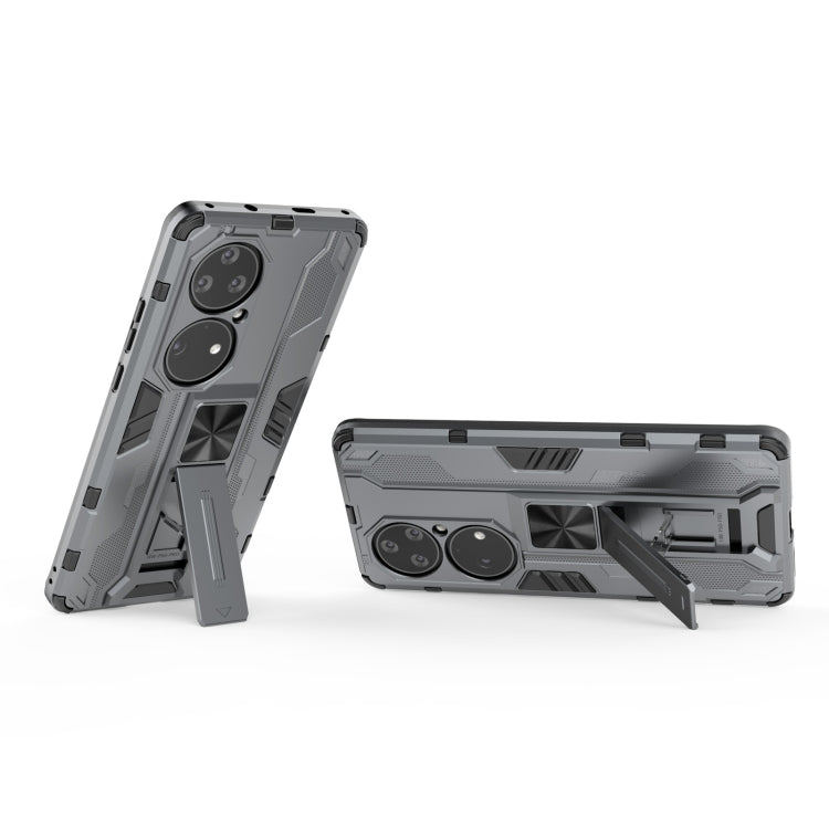 For Huawei P50 Pro Supersonic PC + TPU Shock-proof Protective Case with Holder