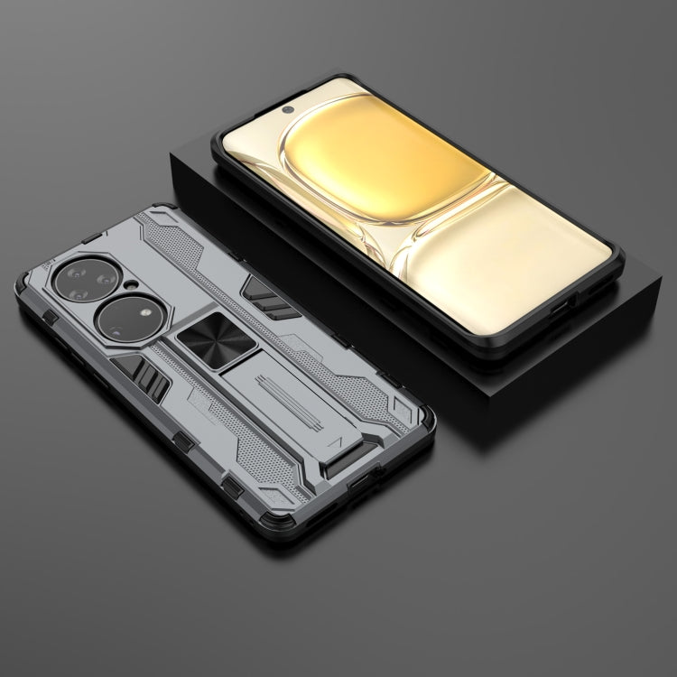 For Huawei P50 Pro Supersonic PC + TPU Shock-proof Protective Case with Holder