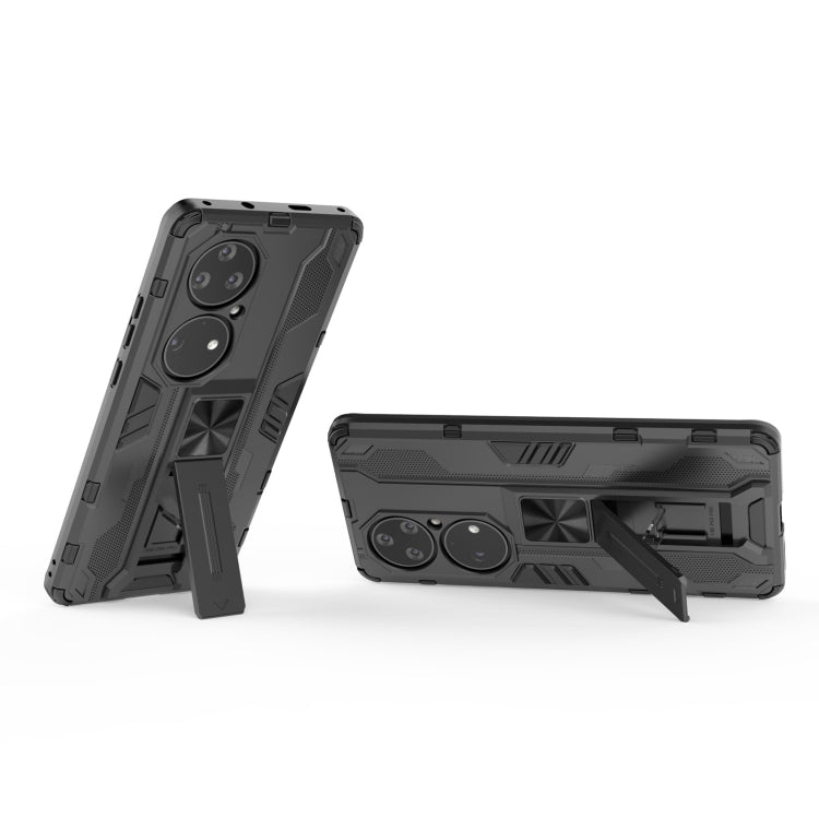 For Huawei P50 Pro Supersonic PC + TPU Shock-proof Protective Case with Holder