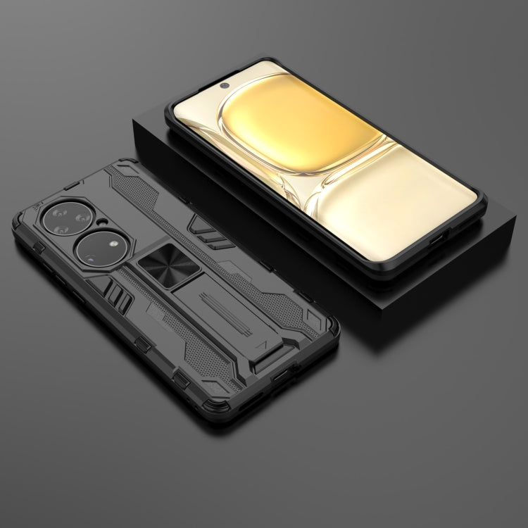 For Huawei P50 Pro Supersonic PC + TPU Shock-proof Protective Case with Holder