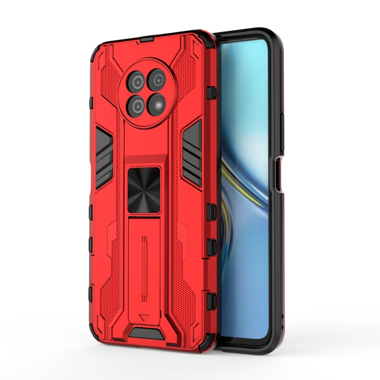 For Honor X20 5G Supersonic PC + TPU Shock-proof Protective Case with Holder