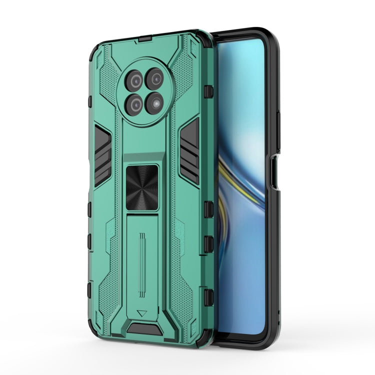 For Honor X20 5G Supersonic PC + TPU Shock-proof Protective Case with Holder